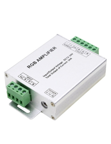 Amplificator semnal banda RGB montaj profesional 288W 24A