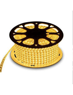 BANDA 220V 5050 SMD ALB CALD, 1M