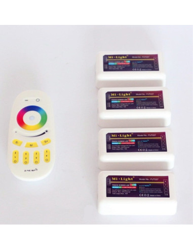 Pachet Mi-Light 4 zone RGB