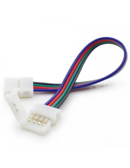 Conector Flexibil Prelungire de la Banda la banda RGB, 10mm, cu fir