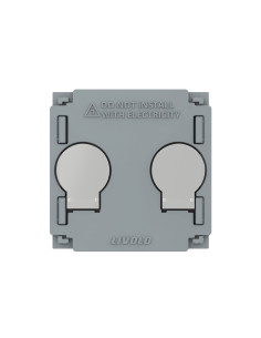 Modul Întrerupător Touch dublu cu Revenire și Contact Uscat 12/24V cu Nul Livolo (Fără Panou sticlă) 2