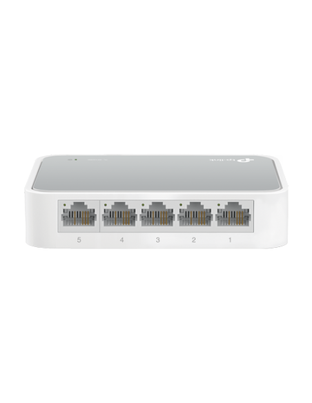 Switch L2, 5 x RJ45 10/100 Mbps, Unmanaged - TP-Link TL-SF1005D
