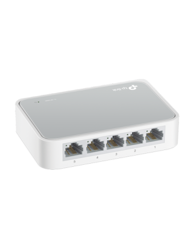 Switch L2, 5 x RJ45 10/100 Mbps, Unmanaged - TP-Link TL-SF1005D