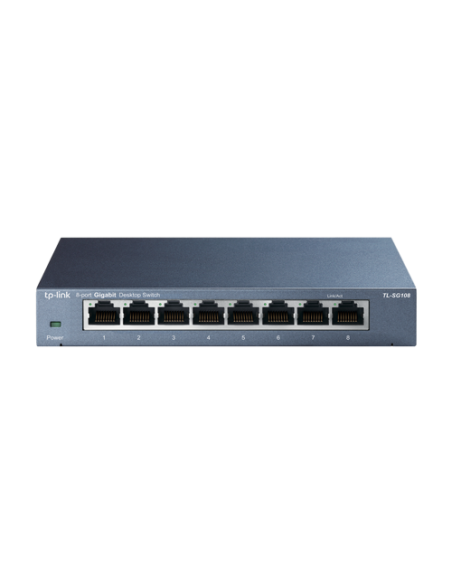 Switch L2, 8 x RJ45 1G, Unmanaged - TP-Link TL-SG108