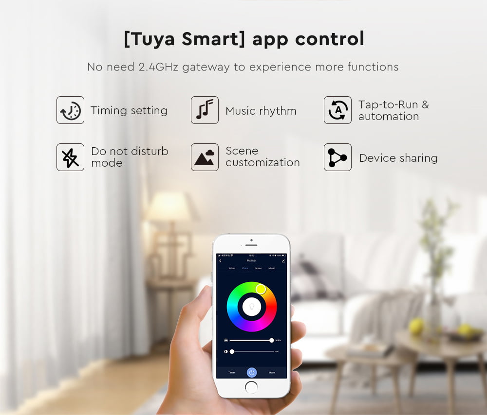MiBoxer FUT037W+ Controler 3in1 WiFi+2.4G RGB / RGBW / RGB+CCT