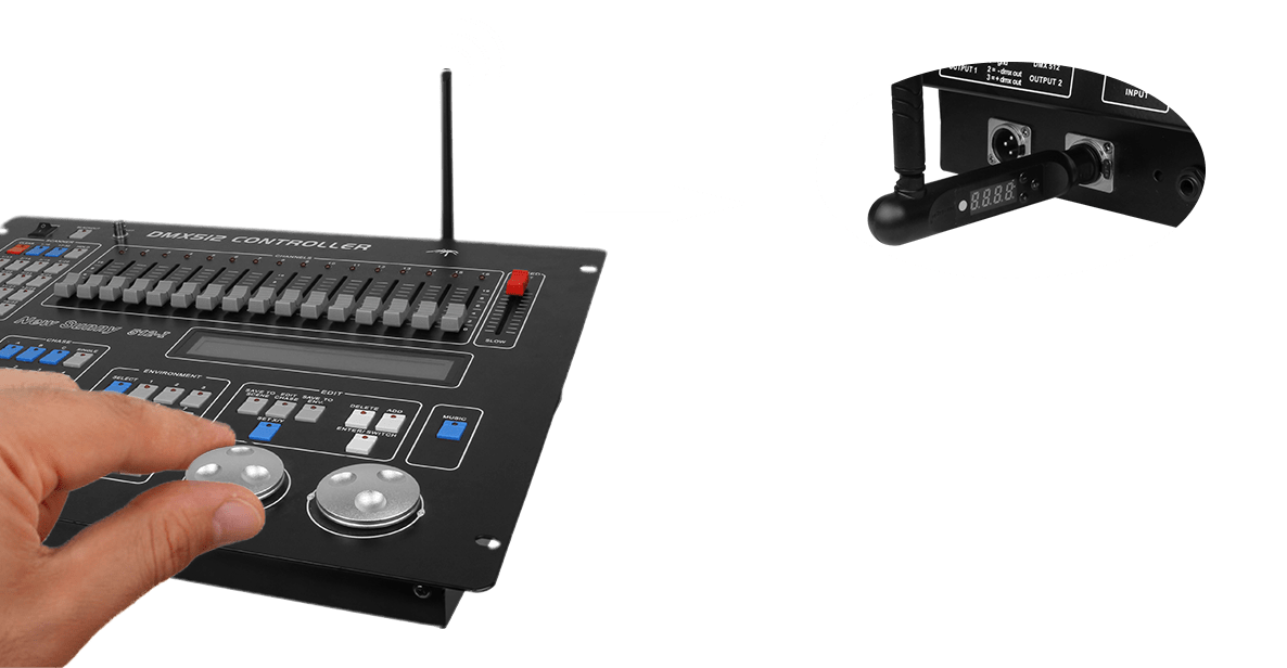 MiBoxer FUT037P+ Controler 3 in 1 LED RGB / RGBW / RGB+CCT (2.4GHz)