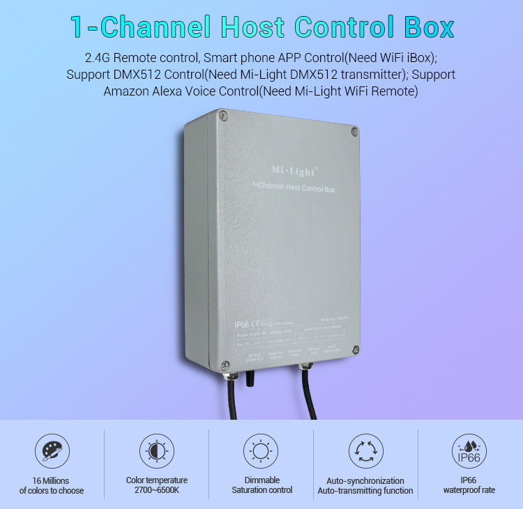 MiBoxer SYS-PT1 Control Box 1 Canal
