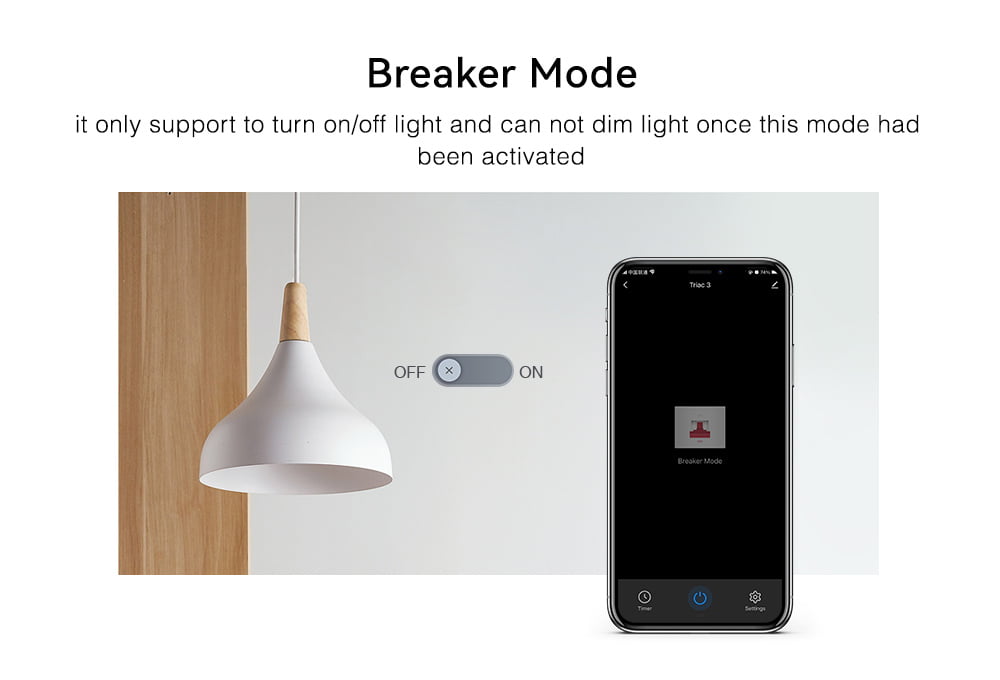 MiBoxer TRI-C1ZR AC Triac Dimmer (Zigbee 3.0 + 2.4G + Push)