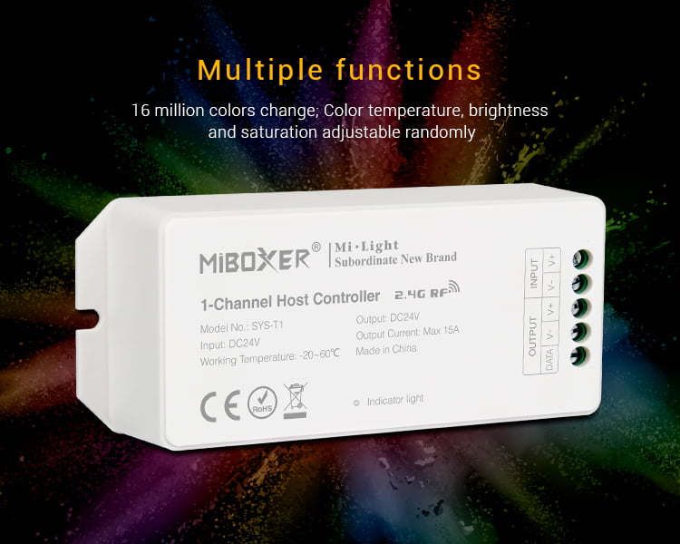 MiBoxer SYS-T1 Controler 1 canal 24V