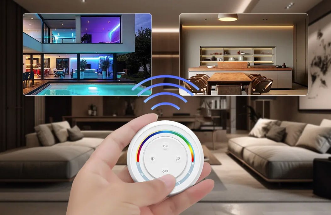 MiBoxer S2W+ Telecomanda Rainbow 4 Zone RGB,RGBW, RGB+CCT