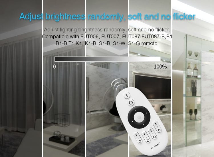 MiBoxer LS4 0-10V / 1-10V Dimmer PWM / Dimmer Push +RF