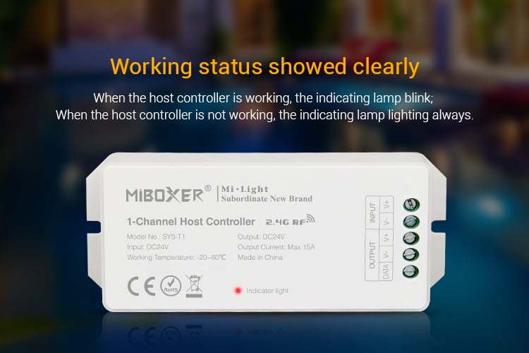 MiBoxer SYS-T1 Controler 1 canal 24V