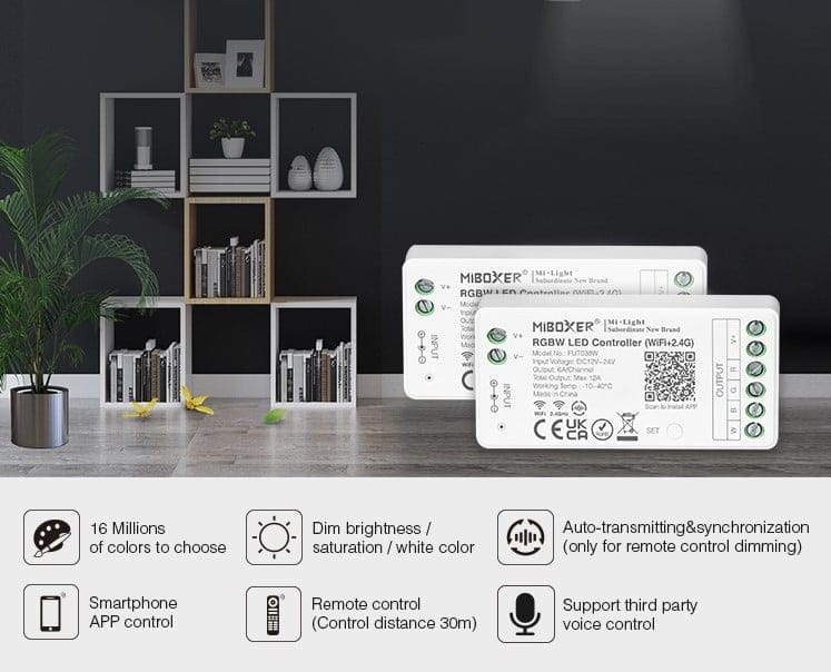 Miboxer FUT038W Controler WIFI+2.4G RGBW