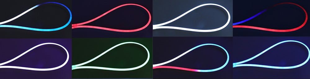 Banda LED Neonflex Digital 3535 WS2811, 84LED/m, IP67, 12V, 5 Metri Banda LED Neonflex Digital 3535 WS2811, 84LED/m, IP67, 12V, 5 Metri