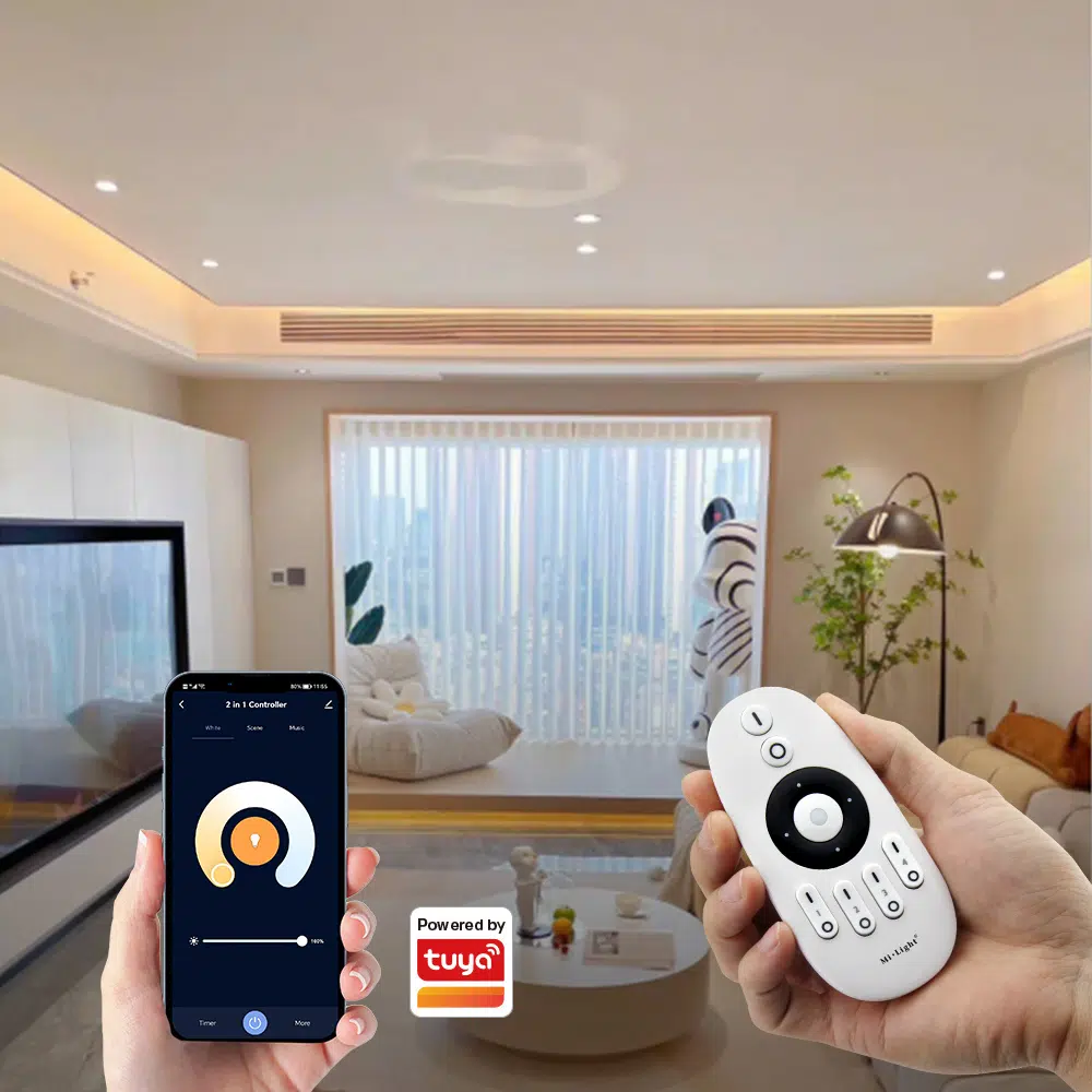 MiBoxer E2-WR Controler 2in1 LED Monocolor/Dual White (WIFI + 2.4GHz)